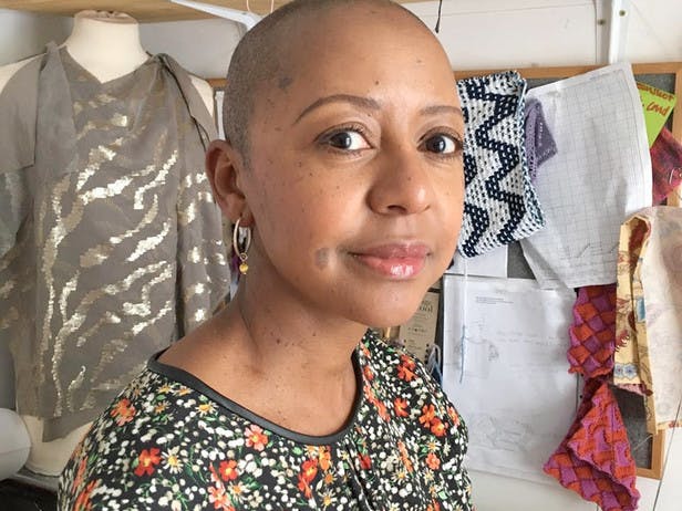 Knitwear designer, Jeanette Sloan